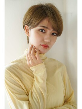 シェル 立川(shell) 大人ショート☆大人可愛い♪前下がりショートボブ丸みショート