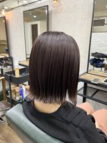 【ORO】外ハネボブ×ピンクブラウン　浅見