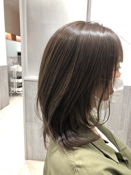 アトリエ(Atelier) モノトーンカラー ストレートレイヤー