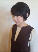 ふんわりショートボブ/ニュアンスカラー/20代30代40代