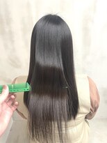 髪質改善ストレート
