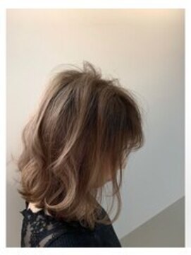 オーク 溝の口(OAK) ゆるかわボブ フォギーベージュ【OAK溝の口/髪質改善】