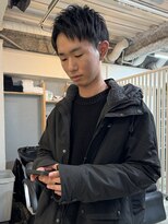アイヴィー 池袋(IVY)&nbsp;池袋メンズアップバングショート◎[池袋メンズ美容室］