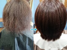 アクロス(across)の雰囲気（高難易度縮毛矯正可能。諦めていた方、acrossにお任せください。）