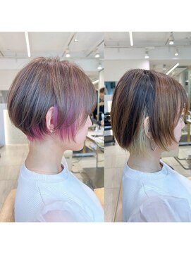 アンド ストーリーズ(&STORIES) 絶壁解消/大人可愛い/ひし形/小顔/30代40代◎ショートボブN