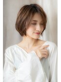 □かきあげショートボブヘルシースタイル404★越谷20代30代40代