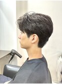 ビジネスヘア就活ヘアツーブロック刈り上げフェードメンズ