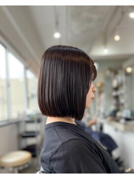 アメイズトーキョー 札幌大通(Amaz! tokyo) 前髪イメチェンこなれミディ/縮毛矯正/髪質改善/ツヤ髪/くせ毛