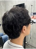スパイキーショート/ジェットモヒカン/ショートバング/men's
