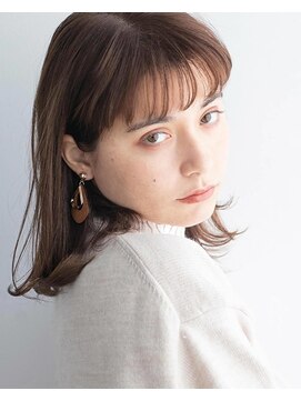 ロッソ 川口店(Rosso) オン眉ミディアムヘア