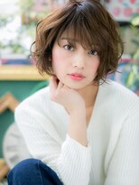 カバーヘア ブリス 大宮西口(COVER HAIR bliss)&nbsp;大人かわいい乾かすだけくせ毛風ボブパーマh3大宮20代30代40代!