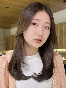 グランド(GRAND) ロングレイヤーカット/グレージュ/20代/30代/40代/表参道