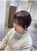 柔らかいパープルグレージュ◎