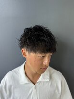 ダンヒルバーバー(dunhill BARBER)&nbsp;ツイストパーマ<理容室>[メンズ/シェービング/床屋/銀座]