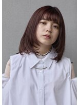 チトセ 遠石(CHITOSE)&nbsp;鎖骨くらいの抜け感ミディボブ