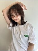 髪質改善＊アプリコットオレンジケアカラー＊美髪【Zina南草津】
