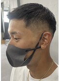 【WAVY】スキンフェード×クロップ風バングスタイル