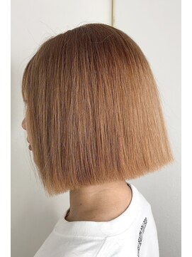 ラフィス ヘアー エラン 東尾道店(La fith hair elan) アプリコットオレンジ