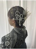 卒業式ヘアセット
