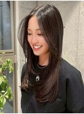ホワイトグレージュ/デジタルパーマ/チェリーブラウン/下北沢