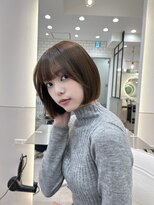 シー バイ ロンド 新宿(Sea by Lond)&nbsp;イメチェン×美髪［外ハネボブ/ボブ/グレージュ］