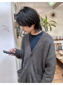 メンズパーマ ウルフ