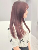 エニフォーイーストハム(Eni for eastham)&nbsp;ケアブリーチ/ホワイトピンクグレージュ/ロング/ストレート