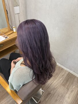 テーラヘアー 鎌ケ谷店(TELA HAIR) パープルカラー