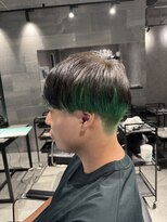 スタッド 松戸(stud. Men‘s)&nbsp;ラウンドマッシュ×インナーカラー