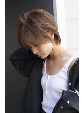 ギークス(GEEKS) 【GEEKS渋谷】ショートレイヤー/秋冬カラー/メンズライク/ウルフ