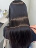 【miyu指名】髪質改善ストレート＋カットカラー＋オージュアTR【栄/矢場町】