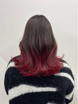 シエロバイシエスタ 池袋(cielo by siesta) ワインレッドグラデーション