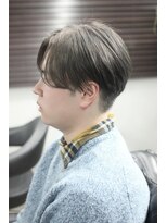 マーズ(MARS)&nbsp;刈り上げセンターパート×グレージュカラー/ダブルカラー