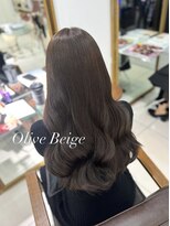 ネクストハラジュク(NEXT HARAJUKU)&nbsp;オリーブベージュ/髪質改善/韓国ヘア/顔周りカット/表参道/原宿