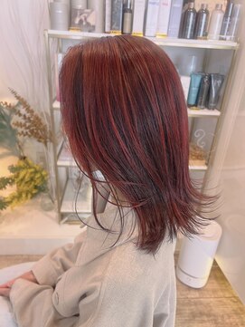 ファミリア(familiar) レッド系アンブレラカラー