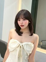 フィル 横浜(fil)&nbsp;ダークパープルミルクブラウンダウンバング