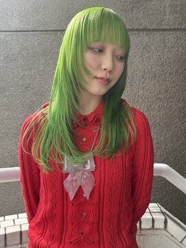 イエナ 渋谷(IENA) グレージュブラウンハッシュレイヤーくびれミディアム