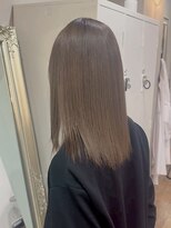 ヘアプレイスソル (HAIR PLACE SoL) 透明感ミルクティーベージュ/艶髪/髪質改善/ストレート