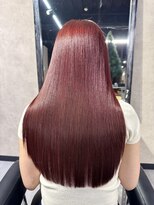 キッススワン(KISS SWAN)&nbsp;ブリーチ無し艶々ワインレッド