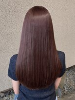 サラジュ 仁川店(SARAJU) 【暖色カラー特化】ピンクブラウン×艶カラー