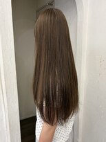 ヘアーアイスカルテット(HAIR ICI QUARTET)&nbsp;オリーブベージュ/透明感カラー/レイヤーカット