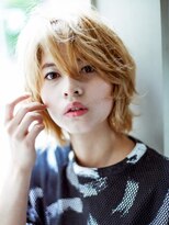 レガリア 明石店(Regalia) ハイトーン×ラフショート/大人ショートヘア/40代/50代/60代