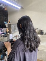 シアン(cyan) 透明感グレーカラー