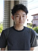 スパイキーショートソフト刈り上げ