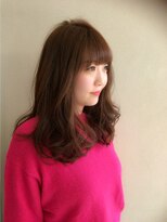 カラーニットに似合う☆春のピンクブラウンカラー 担当 伊原