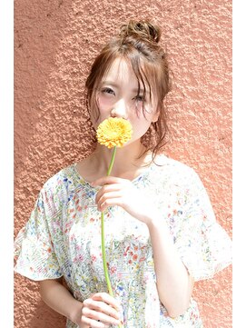 アース 大井町店(HAIR & MAKE EARTH) ふんわり愛されメッシーバンスタイル 20代/30代/40代