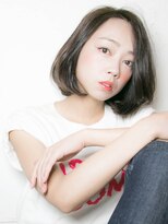 リリアン 青山(relian) ダークアッシュで落ち着きのあるまとまりボブ