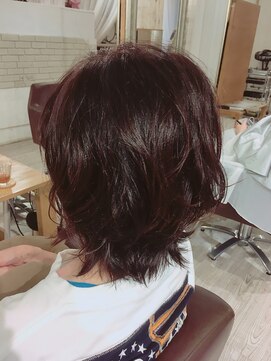 ウィービーパセリ atre川越店(WE BE PARSLEY) フンワリフォルムの外ハネショート☆ 担当 黒岩 明子