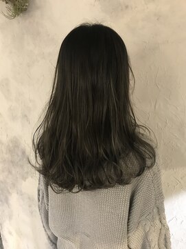 ヘアスタジオニコ(hair studio nico...) オリーブアッシュハイライト