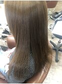 縮毛矯正 ストレート 質感調整ストレート